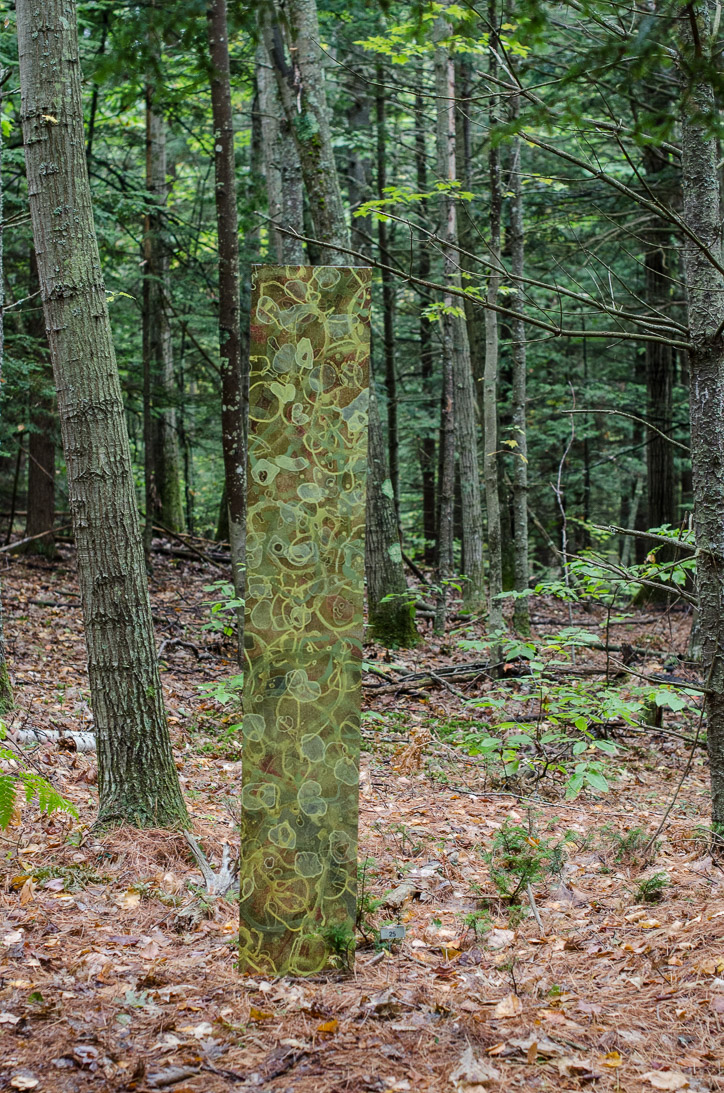 #25 Stele 5 / threegreen thicket 