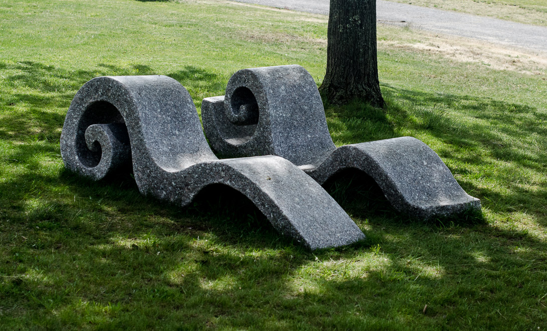 #61 FIDDLEHEAD CHAISE lll, CHAISING WAVES lll (another view) 