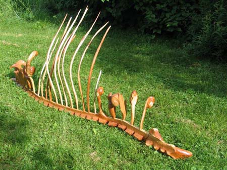 VERNAL SPINE by Lin Lisberger fruitwoods